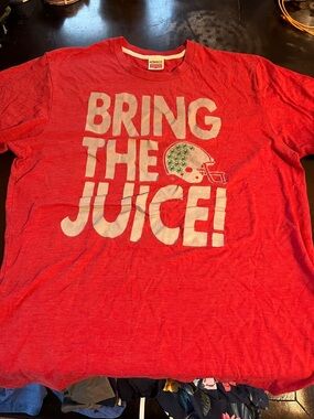 HOMAGE Red 'Bring The Juice!' Graphic Tee